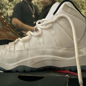 Jordan Kids White High-Top Sneakers
